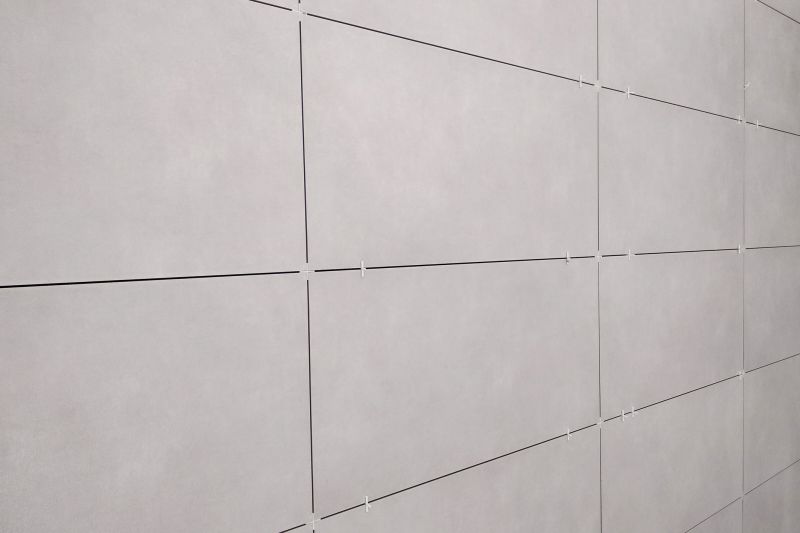 Large Wall Tile Installation